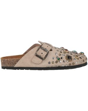 Post & Co Mules & Clogs Leather - Brown