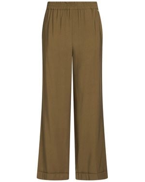 Liu Jo Military Pants Acetate, Polyester - Green