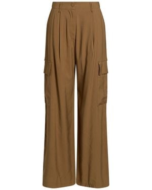 Suoli Khaki Pants Viscose, Polyester, Cotton - Natural