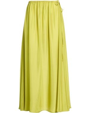 SOLOTRE Maxi Skirt - Yellow