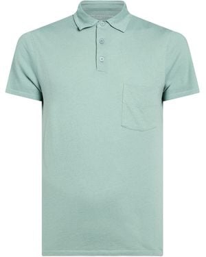 Majestic Filatures Polo Shirt Organic Cotton, Cashmere - Green