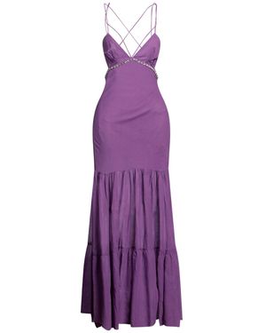 ViCOLO Vestito Lungo - Viola