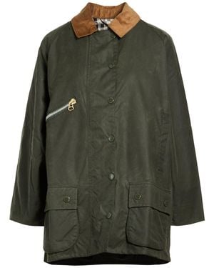 Barbour Overcoat & Trench Coat Cotton, Polyester - Green
