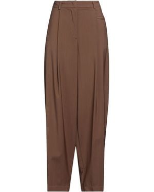 Grifoni Pants Virgin Wool - Brown