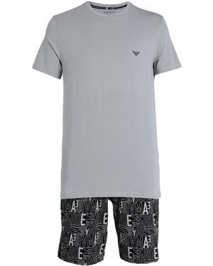 Emporio Armani Sleepwear Cotton, Elastane - Gray