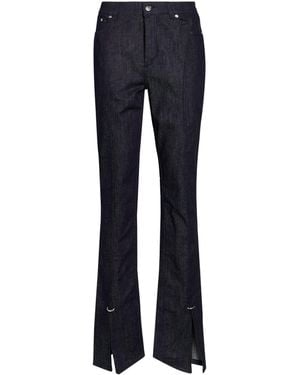 Mugler Jeans Cotton, Elastane - Blue