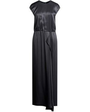 Giorgio Armani Maxi-Kleid - Schwarz
