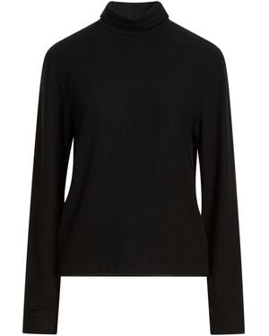 DONNI. Turtleneck Rayon, Polyester, Elastane - Black