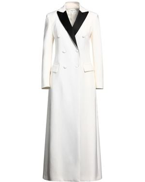 P.A.R.O.S.H. Coat Virgin Wool, Elastane, Acetate, Polyamide - White