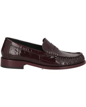 Paris Texas Loafers Leather - Brown