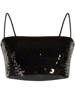 Kiton Top Polyester, Triacetate, Polyethylene, Silk - Black