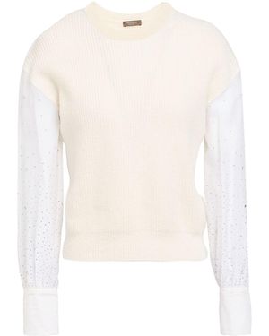 Peserico Pullover - Weiß