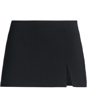 Acne Studios Mini Skirt Viscose, Wool, Elastane - Black