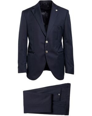 Brando Suit Wool - Blue