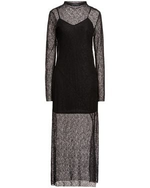 Marella Maxi Dress Polyamide, Elastane - Black
