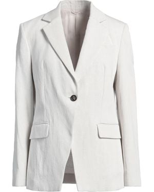 Brunello Cucinelli Blazer Cotton, Linen, Brass - White