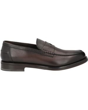 Doucal's Bogart Loafers Leather - Grey