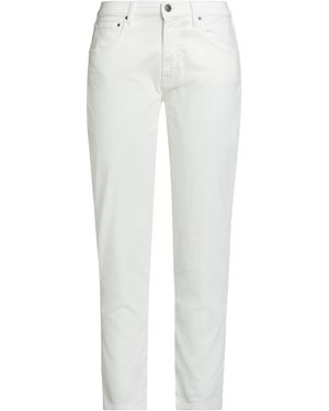 CIGALA'S Pants Cotton, Tencel, Elastane - White