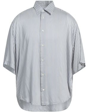Ami Paris Shirt Viscose, Silk - Blue
