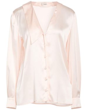 Lardini Shirt Silk, Elastane - Pink