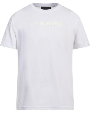 Les Hommes T-shirt - Bianco