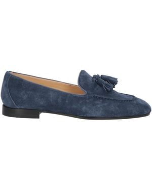 Doucal's Loafers Leather - Blue