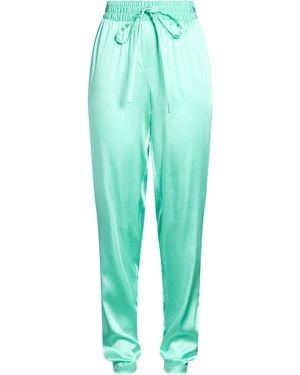 Dolce & Gabbana Trousers Silk, Elastane - Green
