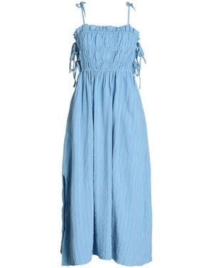TOPSHOP Midi Dress - Blue