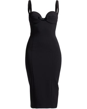 Elisabetta Franchi Vestito Midi - Nero