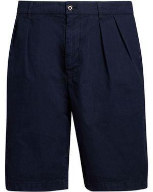 Aspesi Midnight Shorts & Bermuda Shorts Cotton - Blue