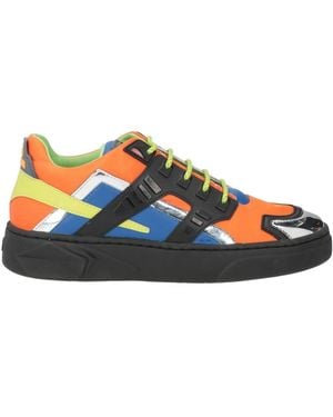 HIDE & JACK Sneakers Leather, Textile Fibers - Blue