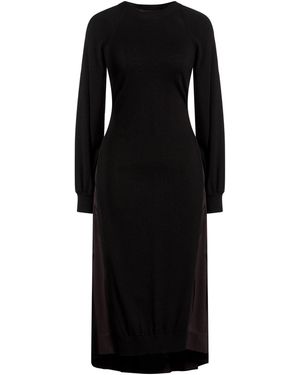 MEIMEIJ Midi Dress Virgin Wool - Black