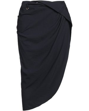 Jacquemus Midi Skirt Viscose, Polyamide - Blue