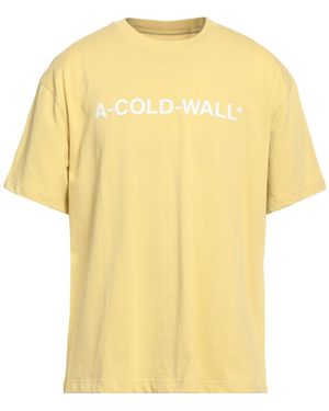 A_COLD_WALL* T-shirts - Gelb