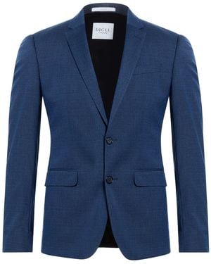 DIGEL Midnight Blazer Polyester, Viscose, Elastane - Blue