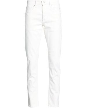 Replay Jeans Cotton, Elastane - White