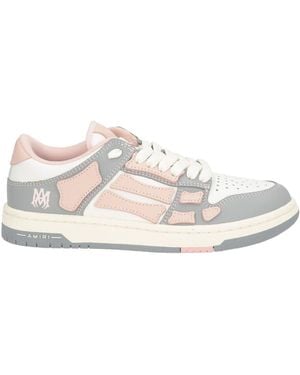 Amiri Sneakers Leather, Textile Fibers - White