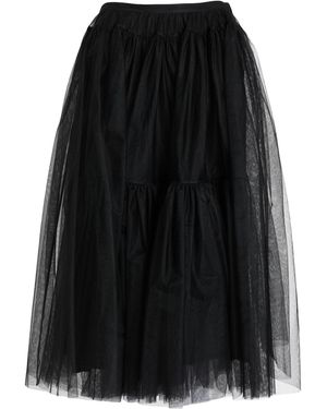 Molly Goddard Midi Skirt - Black