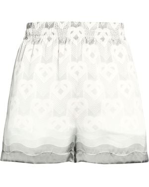 CASABLANCA Shorts & Bermuda Shorts Silk - White