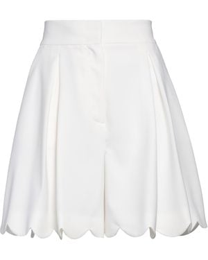Genny Shorts & Bermuda Shorts Polyester, Elastane - White