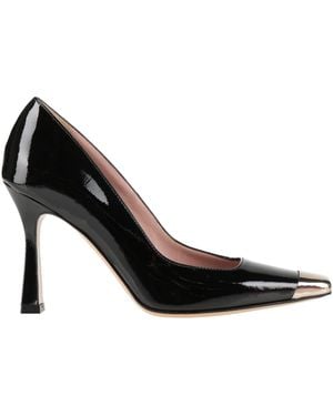 FRANCESCO SACCO Court Shoes Leather - Black