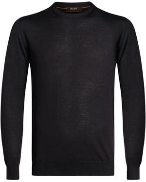 Moorer Sweater Virgin Wool - Black