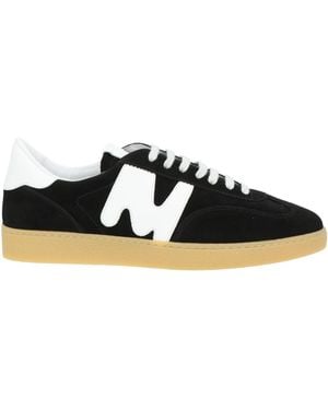 MSGM Sneakers Leather - Black