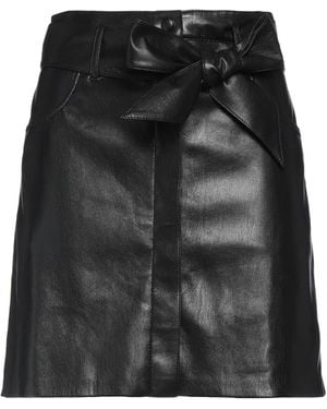 Nanushka Mini Skirt Recycled Polyester - Black