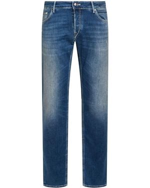 Hand Picked Jeans Cotton, Elastane - Blue