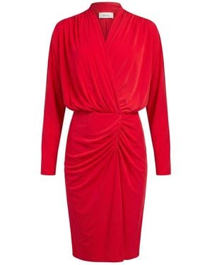 Dixie Midi Dress - Red