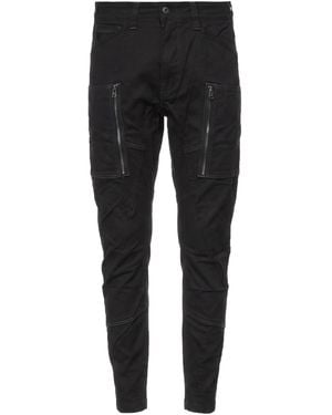 G-Star Trousers Cotton, Elastane - Black