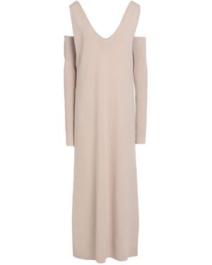 Isabel Benenato Midi Dress - Natural