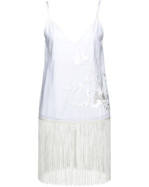 Erika Cavallini Semi Couture Top Cotton, Acetate - White