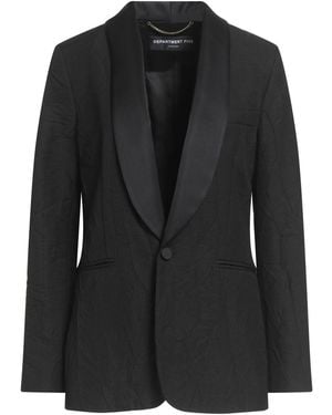 Department 5 Blazer Polyester, Viscose, Polyamide - Black